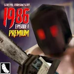 1986 Scary Mr.Chainsaw Premium Icon