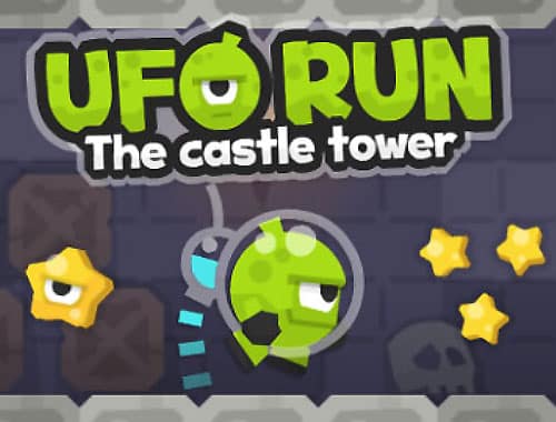 UFO Run. The Castle Tower Icon